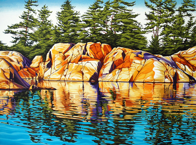 Summer Reflections by M Vanderpas