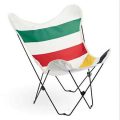 HBC Butterfly Chair in Hudson's Bay Colours